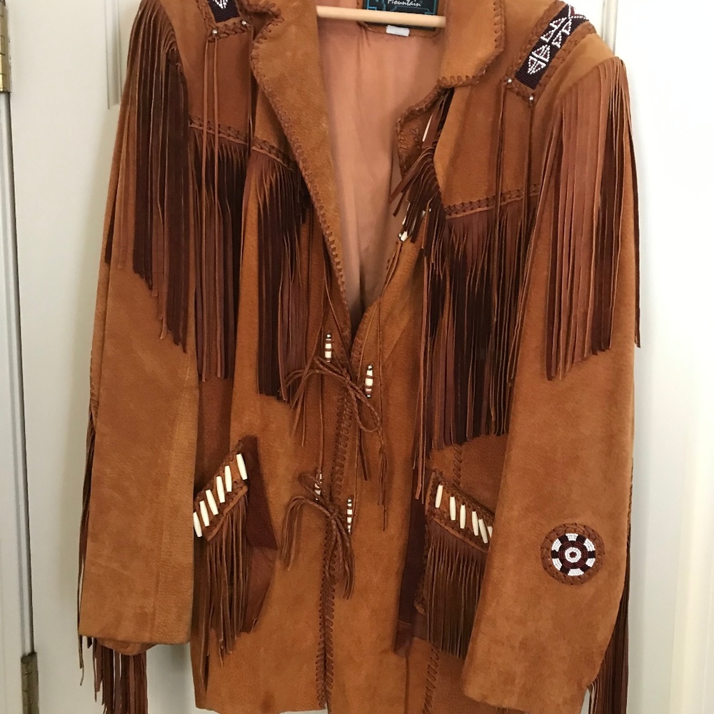 Echo Mountain Indian Style Leather Jacket